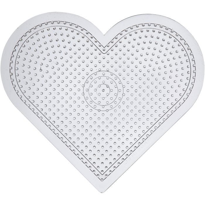 Pannello a pioli, 15 cm, medium, trasparente, 1 pz