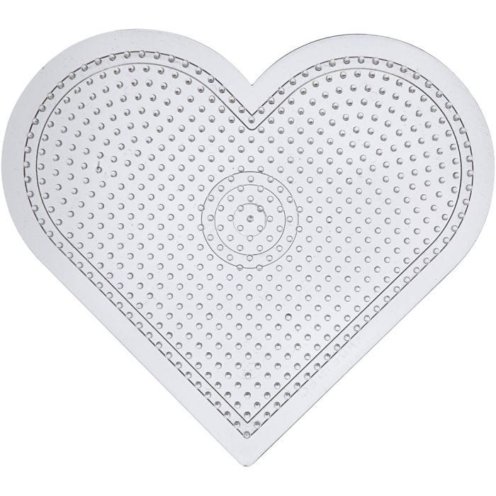 Pannello a pioli, misura 15 cm, medium, trasparente, 10 pz/ 1 conf.