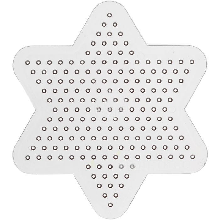 Pannello a pioli, 10 cm, medium, trasparente, 1 pz