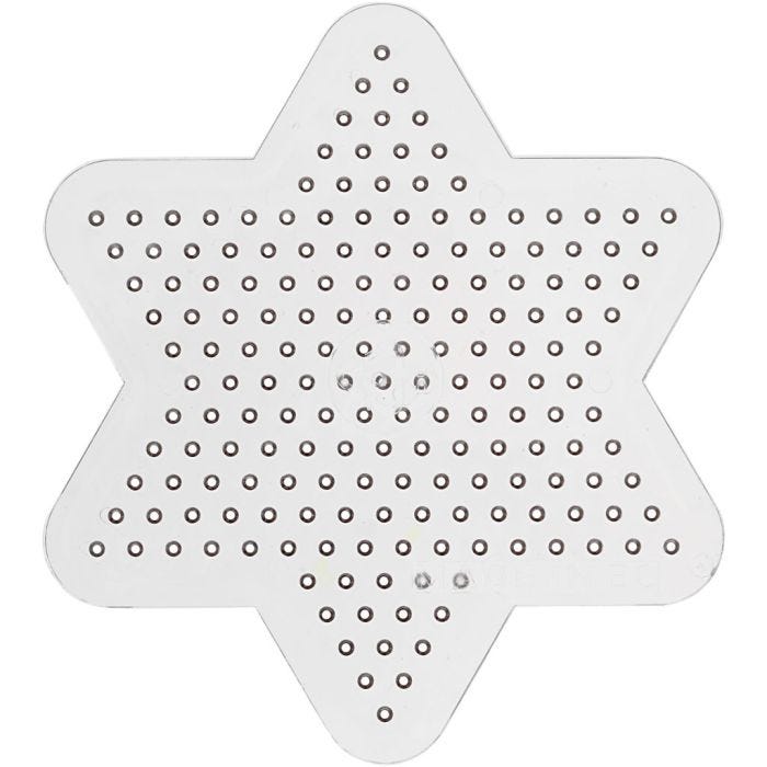Pannello a pioli, stella piccola, diam 10 cm, medium, 10 pz/ 1 conf.