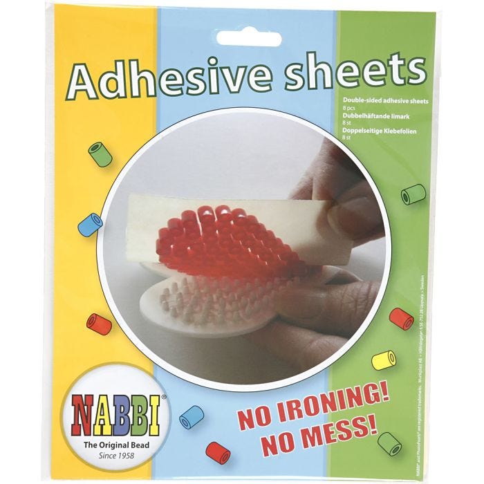 Foglio adesivo, misura 15x15 cm, trasparente, transparent, 8 fgl./ 1 conf.
