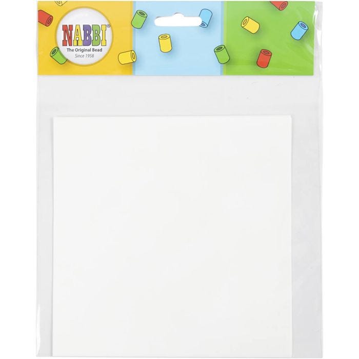 Carta da stirare, misura 16x16 cm, trasparente, transparent, 8 fgl./ 1 conf.