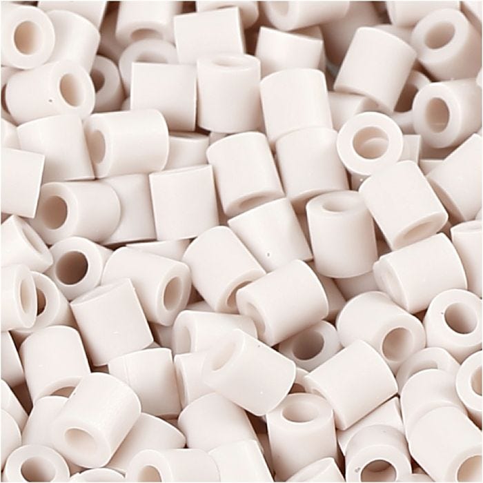 PhotoPearls, misura 5x5 mm, misura buco 2,5 mm, medium, grigio chiaro (10), 1100 pz/ 1 conf.