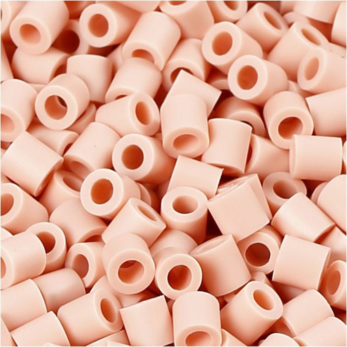 PhotoPearls, misura 5x5 mm, misura buco 2,5 mm, medium, rosato (18), 6000 pz/ 1 conf.