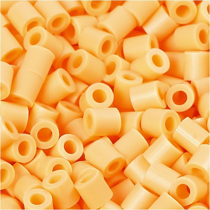 PhotoPearls, misura 5x5 mm, misura buco 2,5 mm, medium, arancio chiaro (26), 1100 pz/ 1 conf.