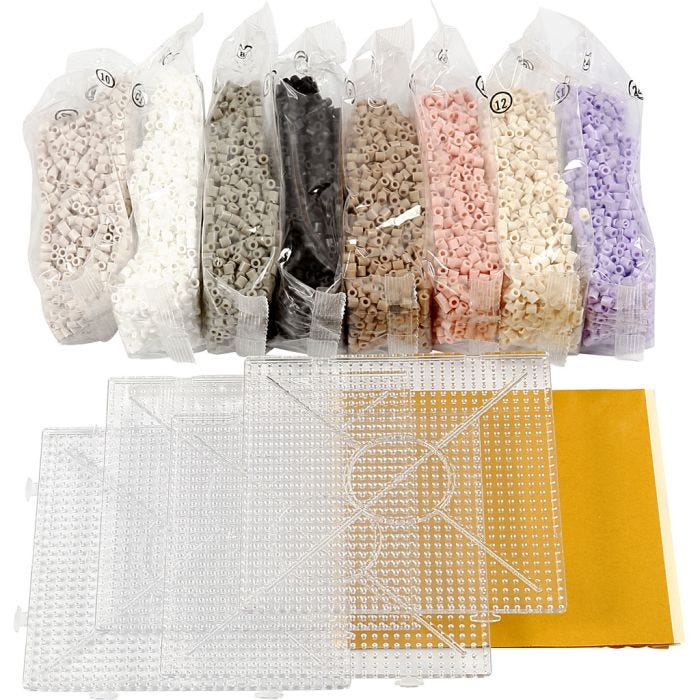 PhotoPearls kit, medium, colori asst., 14000 pz, 1 set