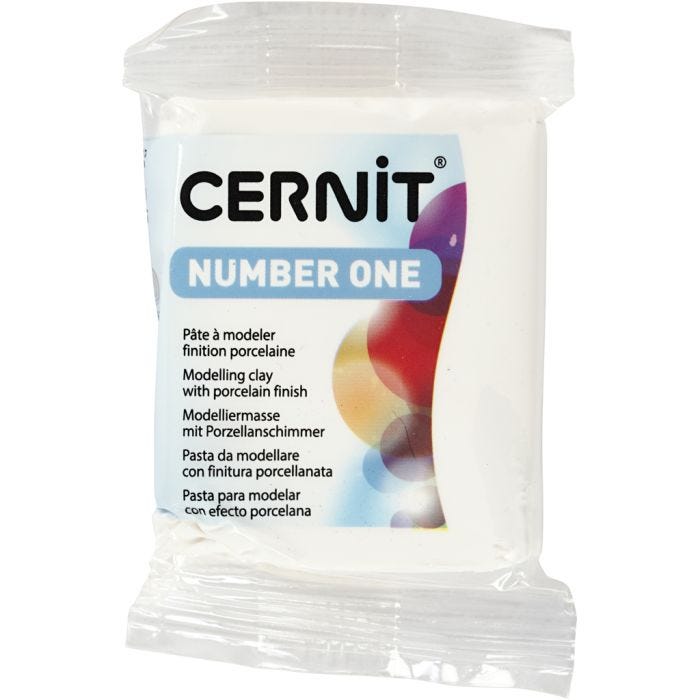 Cernit, opaque white (027), 56 g/ 1 conf.
