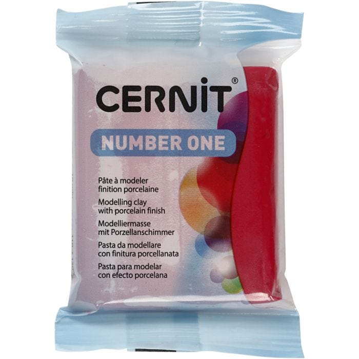 Cernit, rosso carmine (420), 56 g/ 1 conf.