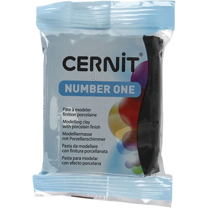 Cernit, nero (100), 56 g/ 1 conf.