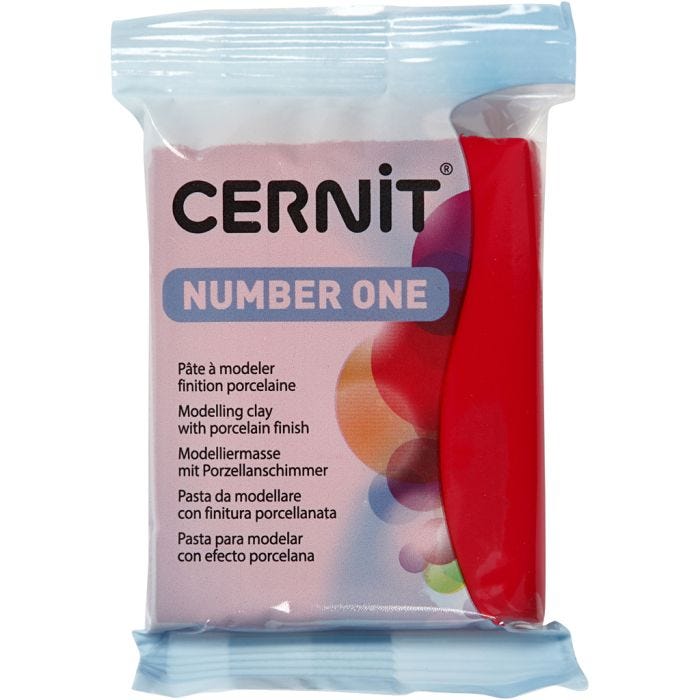 Cernit, rosso natalizio (463), 56 g/ 1 conf.