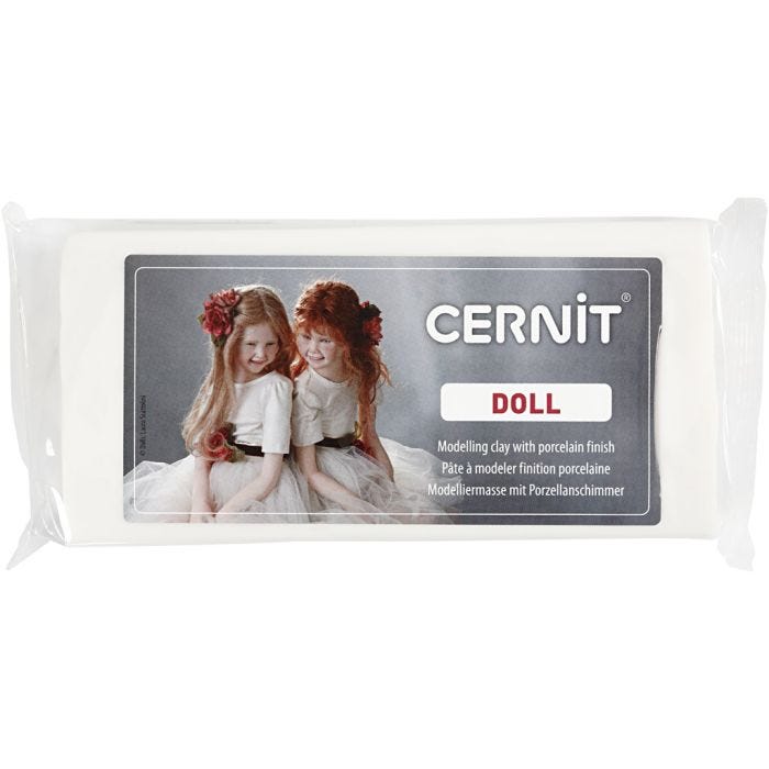 Cernit, bianco, 500 g/ 1 conf.