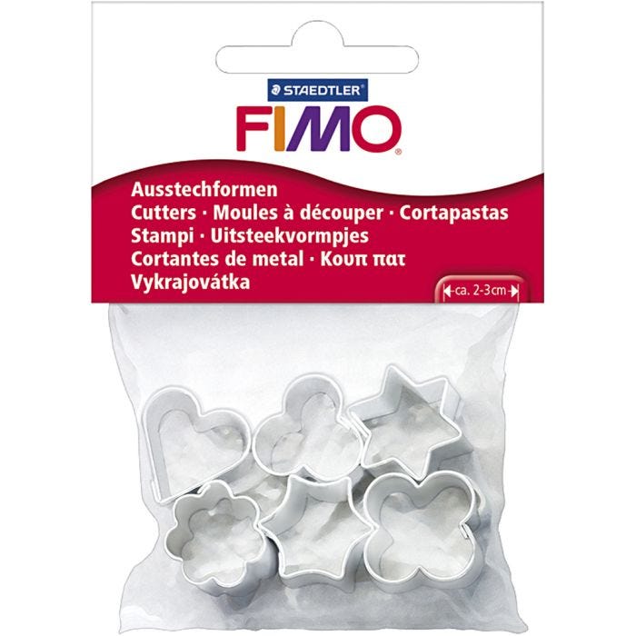 FIMO formine, 6 pz/ 1 conf.