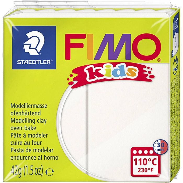 FIMO® per Bimbi, bianco, 42 g/ 1 conf.