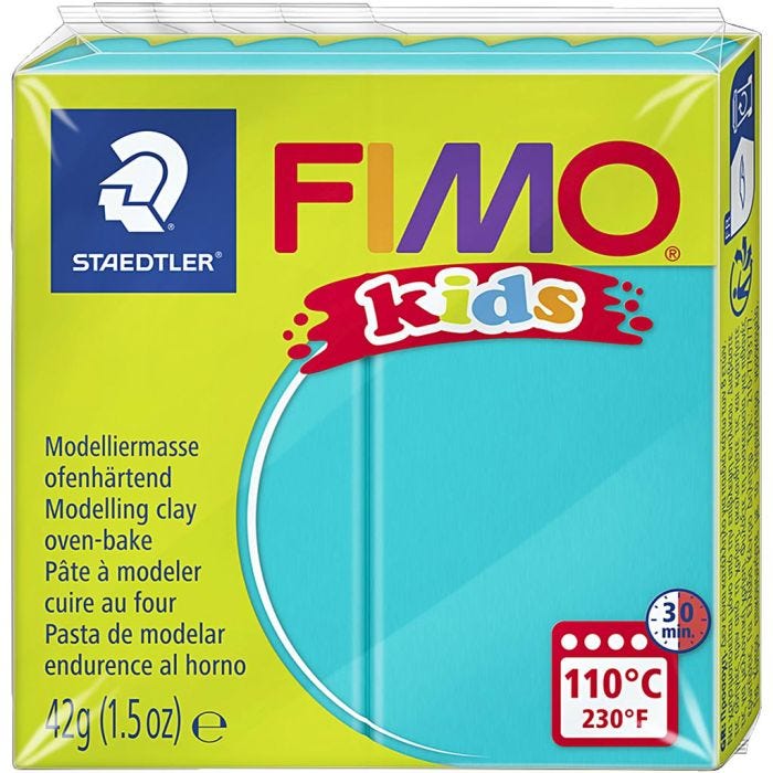 FIMO® per bimbi, turchese, 42g/ 1 conf.