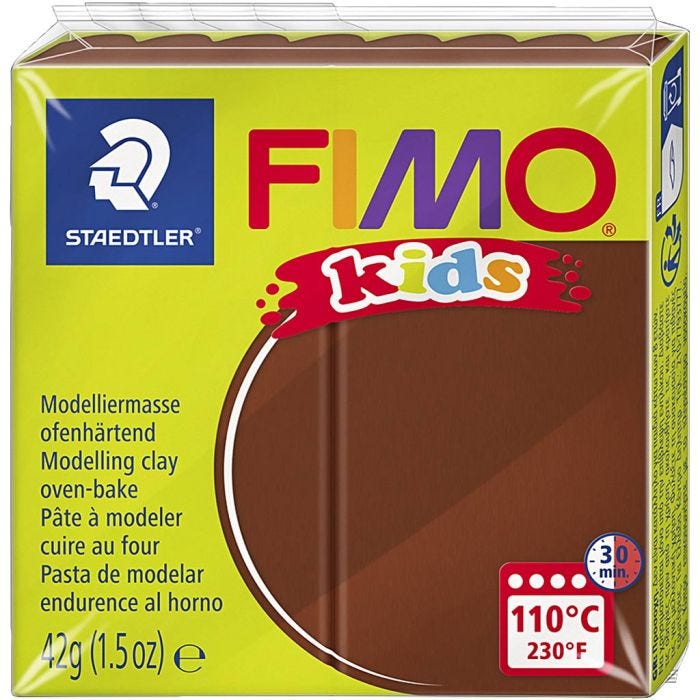 FIMO® per Bimbi, marrone, 42 g/ 1 conf.