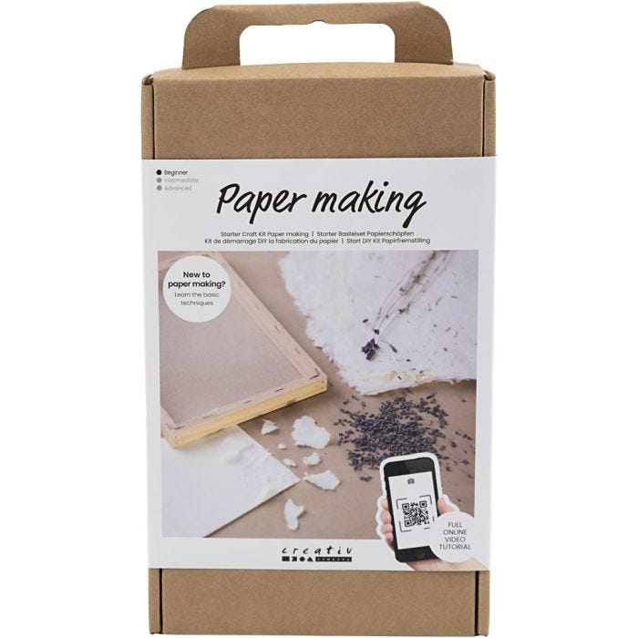 Kit Fai da te Principiante La Fabbricazione della Carta, 1 conf.