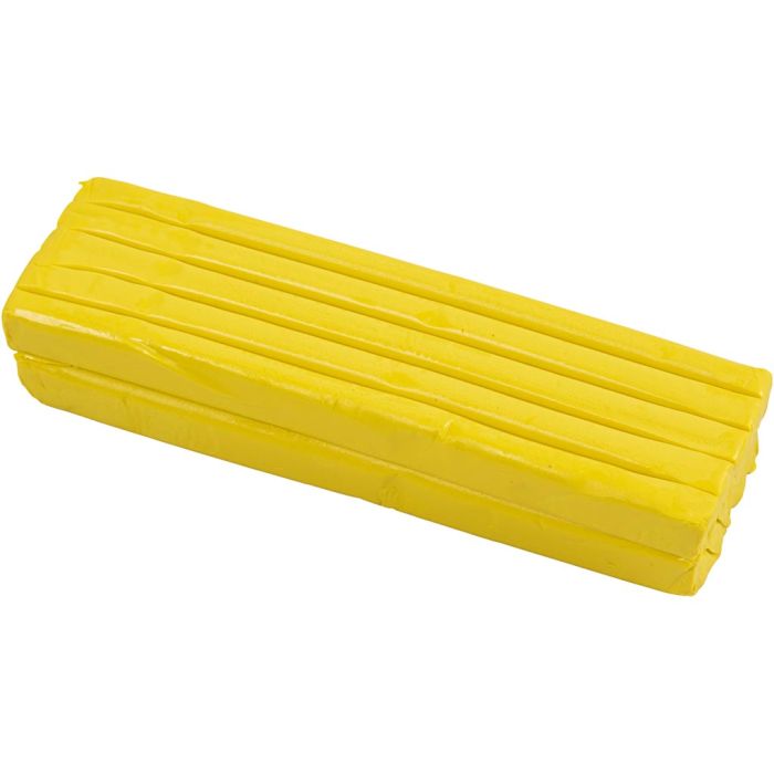 Pasta Modellabile, misura 13x6x4 cm, giallo, 500 g/ 1 conf.
