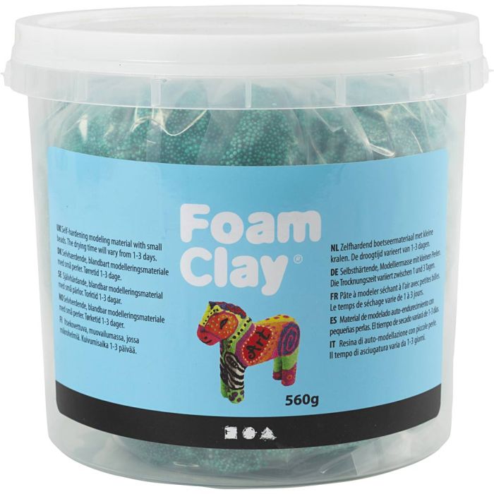 Foam Clay® , verde scuro, 560 g/ 1 secch.