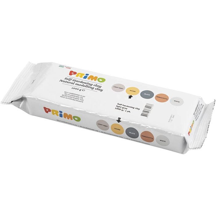 Argilla Autoindurente, giallo ocra, 1000g/ 1 conf.