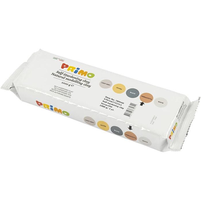 Argilla Autoindurente, terracotta, 1000 g/ 1 conf.