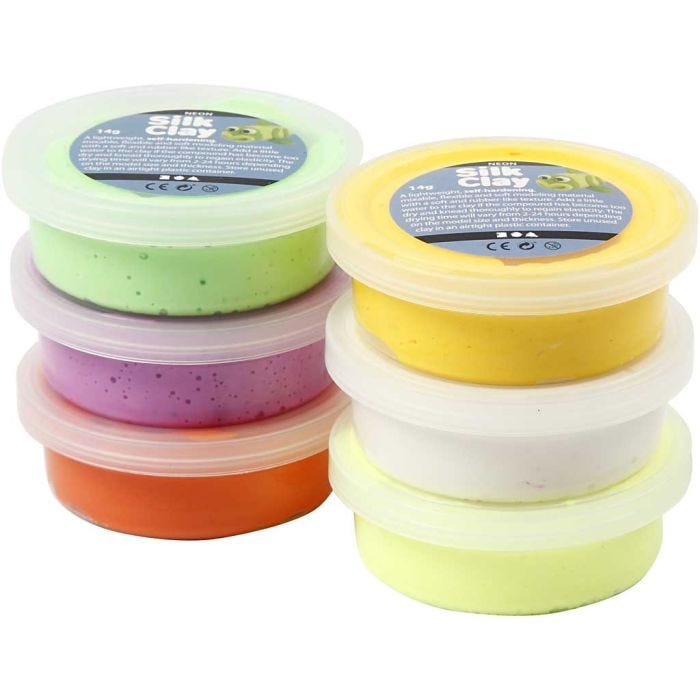 Silk Clay®, colori primaverili, 6x14 g/ 1 conf.
