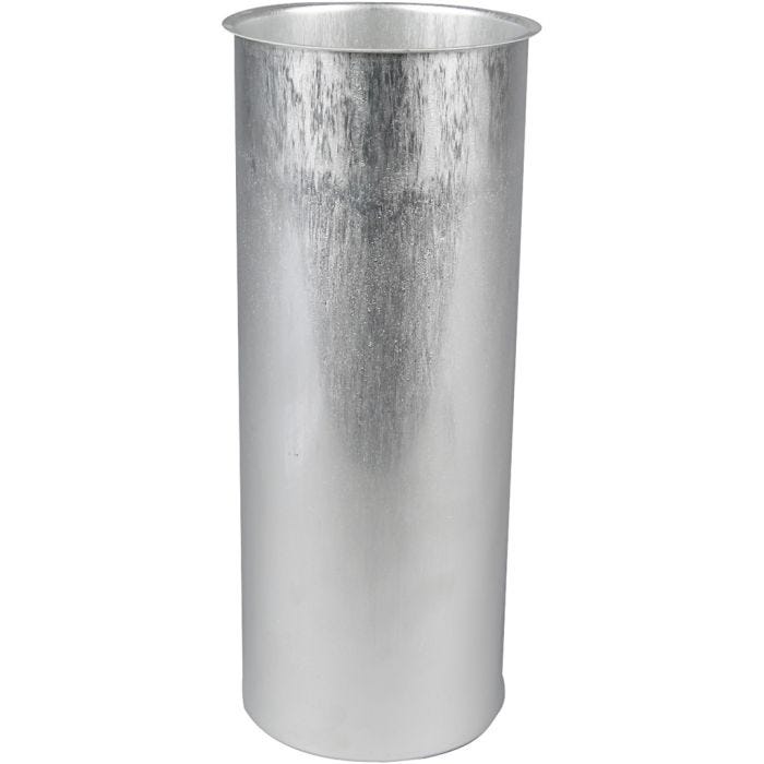 Pentola per cera, dim. 1, H: 22,5 cm, diam 8,7, 1 pz