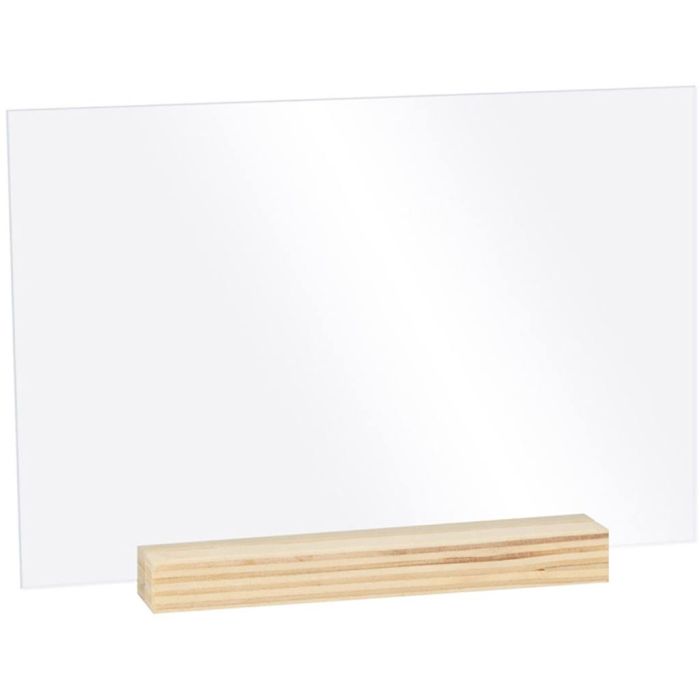 Set di pannelli in plexiglas da decorare, misura 15x10 cm, 5 pz/ 1 conf.