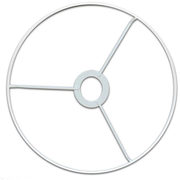 Cerchio con anello per paralume, misura 30 cm, 1 pz