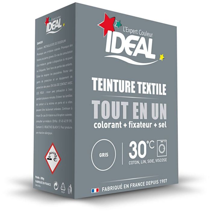 Kit completo di tintura All-in-One Ideal, mini, grigio, 230 g/ 1 conf.