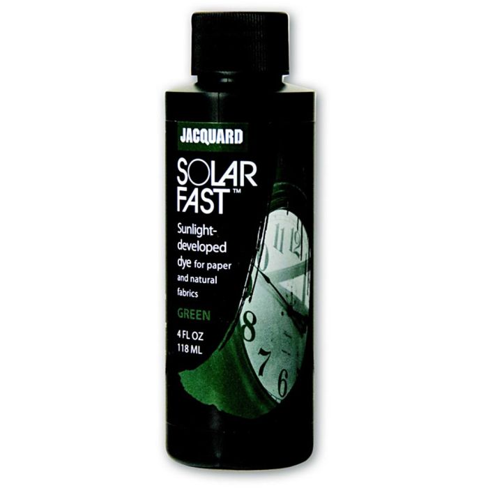 Jacquard Solarfast - Colorante fotosensibile, verde (109), 118 ml/ 1 bott.