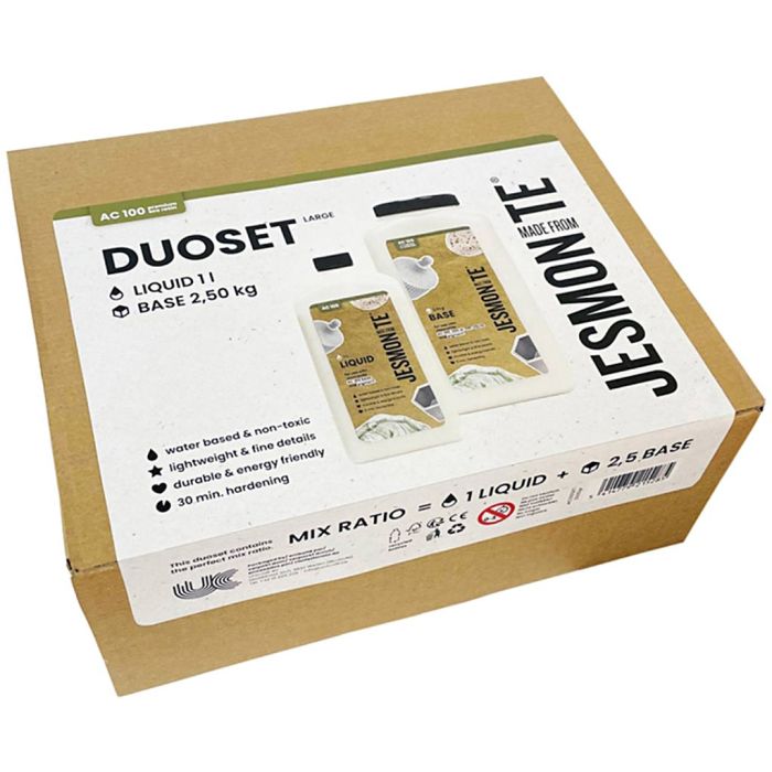 Jesmonite AC 100 Liquido di base - Base in polvere, 2.5 kg/ 1 conf.