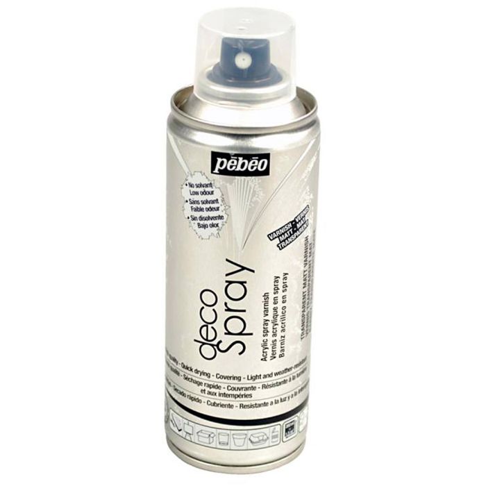 Vernice spray, trasparente opaco, 200 ml/ 1 vasch.