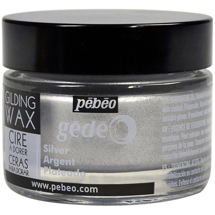 Cera per doratura Pébéo, argento, 30 ml/ 1 vasch.