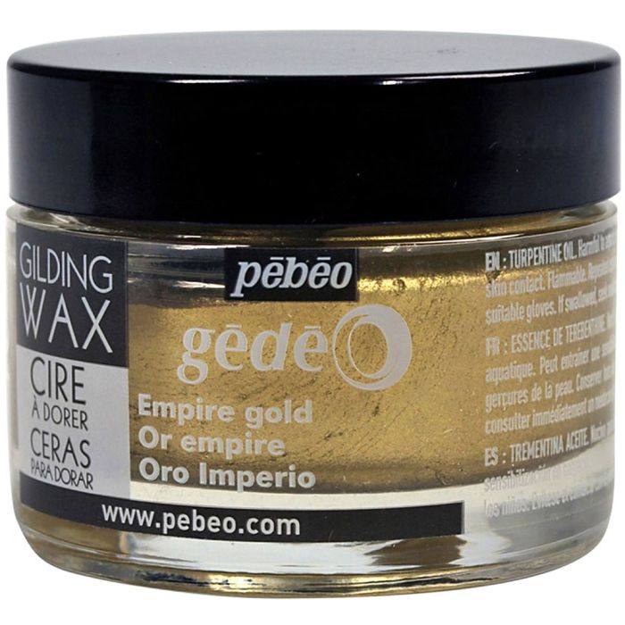 Cera per doratura Pébéo, oro medio, 30 ml/ 1 vasch.