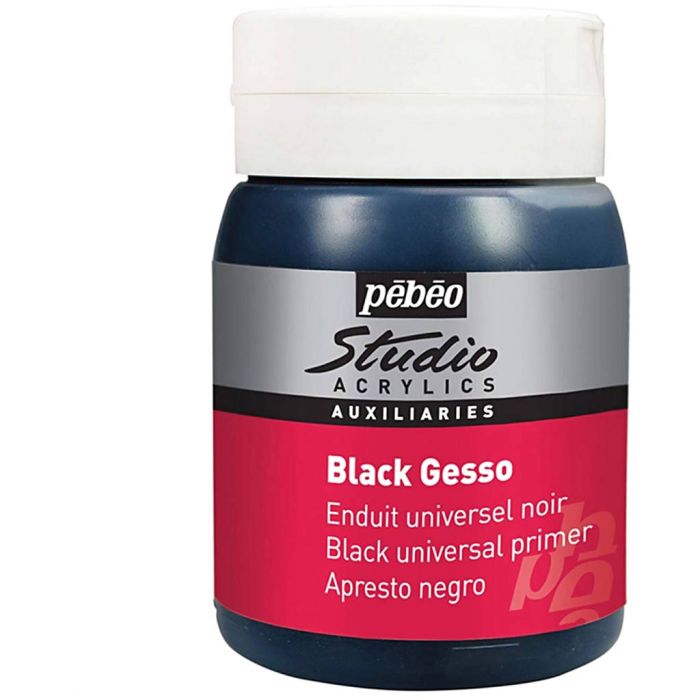 Pébéo Studio Gesso, nero, 500 ml/ 1 conf.