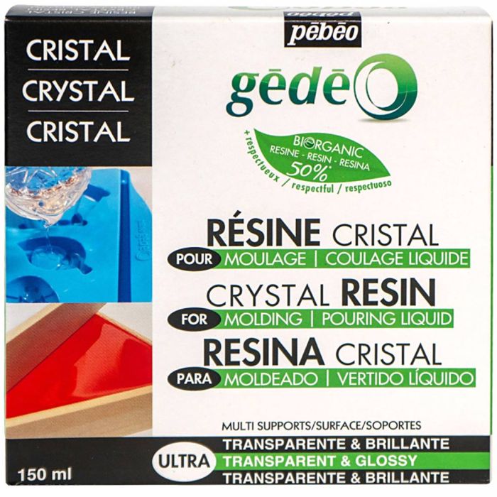 Kit di resina organica Crystal, 150 ml/ 1 conf.