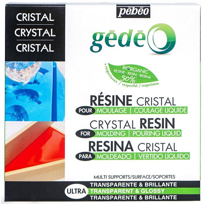 Kit di resina organica Crystal, 300 ml/ 1 conf.