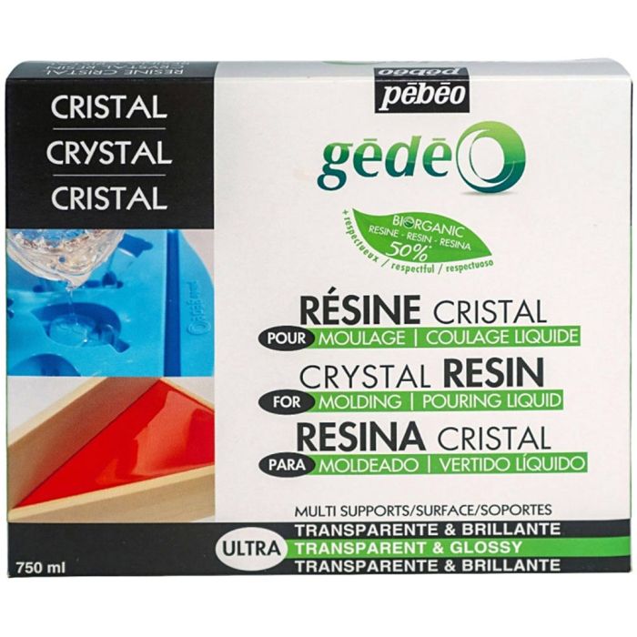 Kit di resina organica Crystal, 750 ml/ 1 conf.