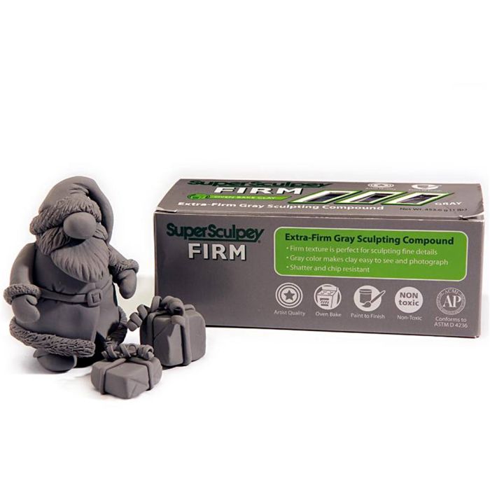 Pasta Super Sculpey, grigio, 454 g/ 1 conf.