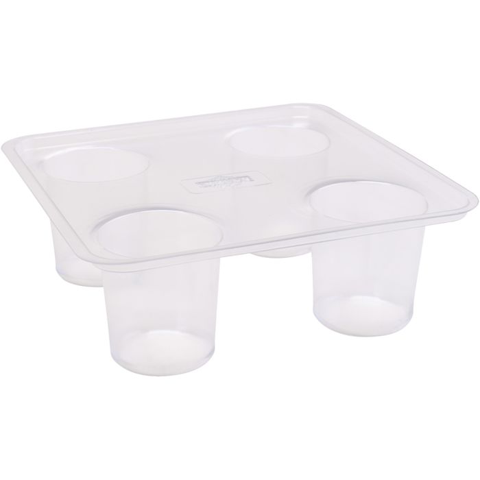 H: 4,8 cm, diam 4,4 cm, 4 pz/ 1 conf.