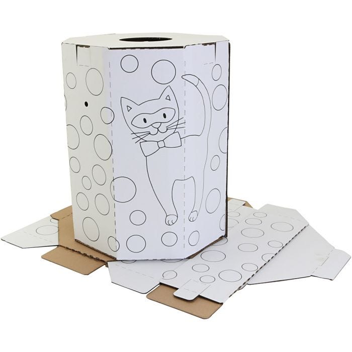 Barile di Carnevale, Con stampa, H: 39 cm, 2 pz/ 1 conf.