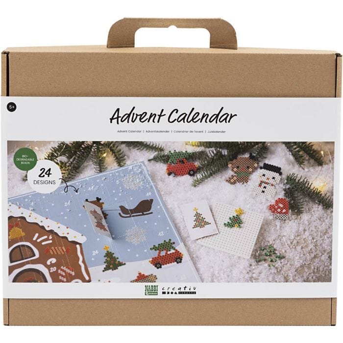 Calendario dell'Avvento NABBI BioBeads, 24 motivi, 1 pz
