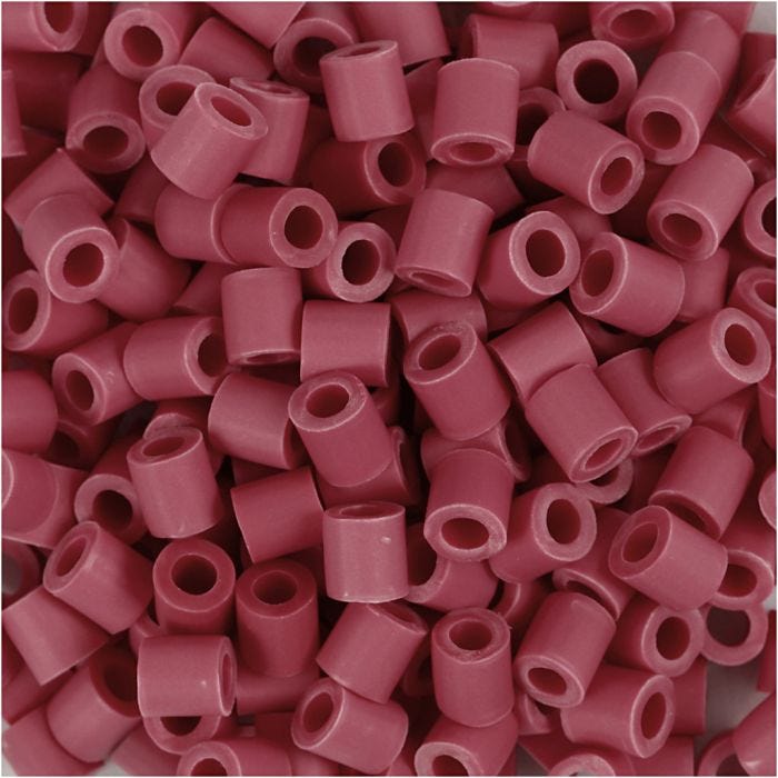 Perline NABBI BioBeads, misura 5x5 mm, misura buco 2.5 mm, medium, rosso, 3000 pz/ 1 conf.