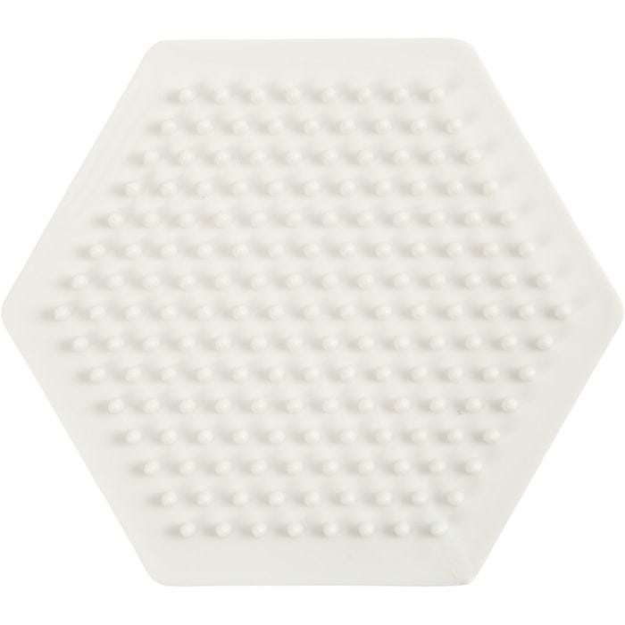 Pannello Forato NABBI BioBeads, esagono, 8,5x8,5 cm, medium, 1 pz