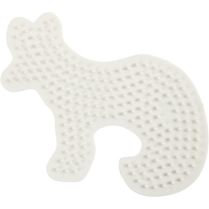Pannello Forato NABBI BioBeads, Volpe, 9,5x13,4 cm, medium, 1 pz
