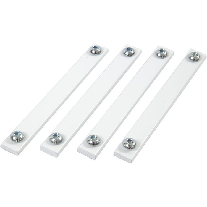 Kit assemblaggio per espositore carta, 100 mm, 30 mm, 1 set