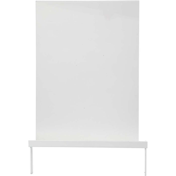 Porta cartello con base, 300 mm, 254 mm, 1 set