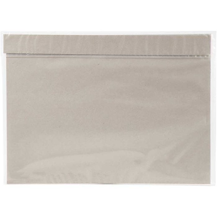 Cartelletta senza manici , A2, foglio 420x600 mm, misura 61x53 cm, trasparente, 4 pz/ 1 conf.