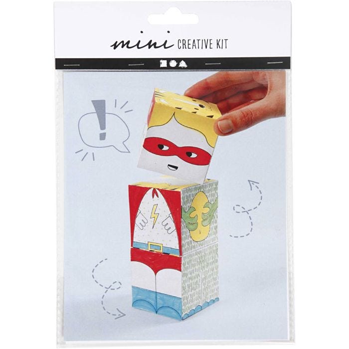 Kit Fai da te Mini, Mostri e robot, 1 conf.