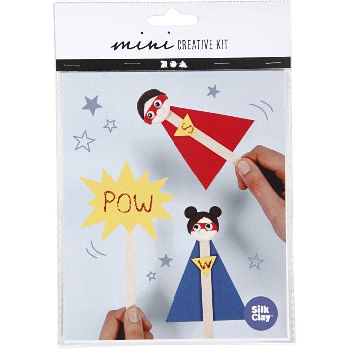 Kit Fai da te Mini, Figura da un bastoncino del ghiacciolo, 1 conf.
